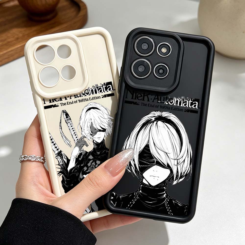 Phone Cases Anime - เคสโทรศัพท์ลายอนิเมะ NieR Automata สำหรับ Motorola Moto