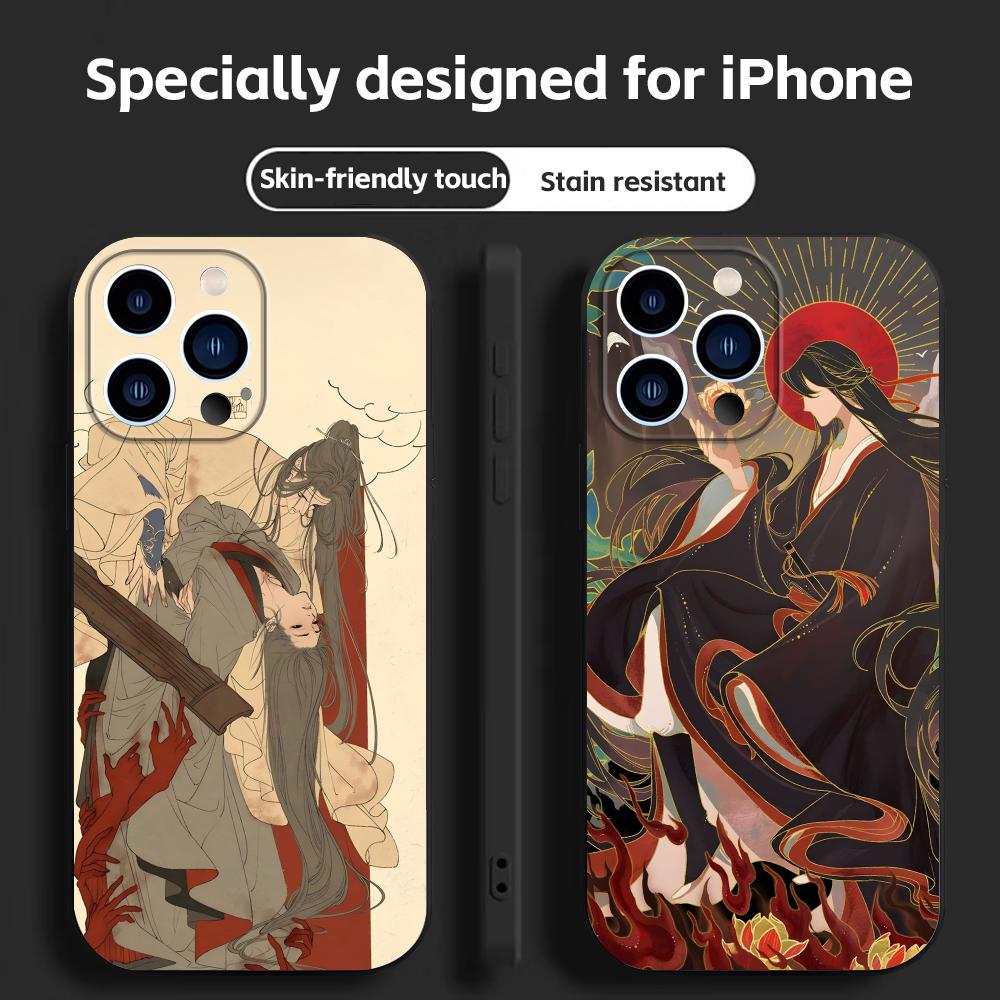 Phone Cases Anime - อะนิเมะร้อนMo Dao Zu ShiสําหรับiPhone 16 16e