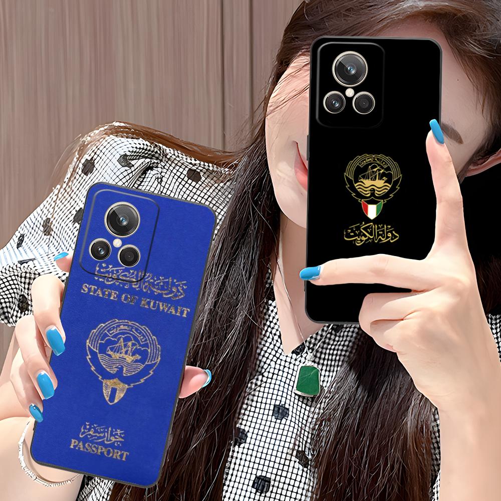 Phone Cases Kuwait - เคสโทรศัพท์ลายธงชาติคูเวตสำหรับ Realme 15 14 13 12