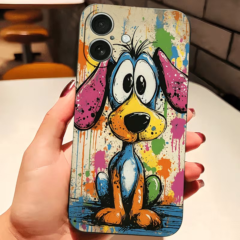 Phone Cases Iphone 17 Pro - เคสโทรศัพท์ลายกราฟฟิตี้สีสันสดใสสำหรับ iPhone 17 16 15 14