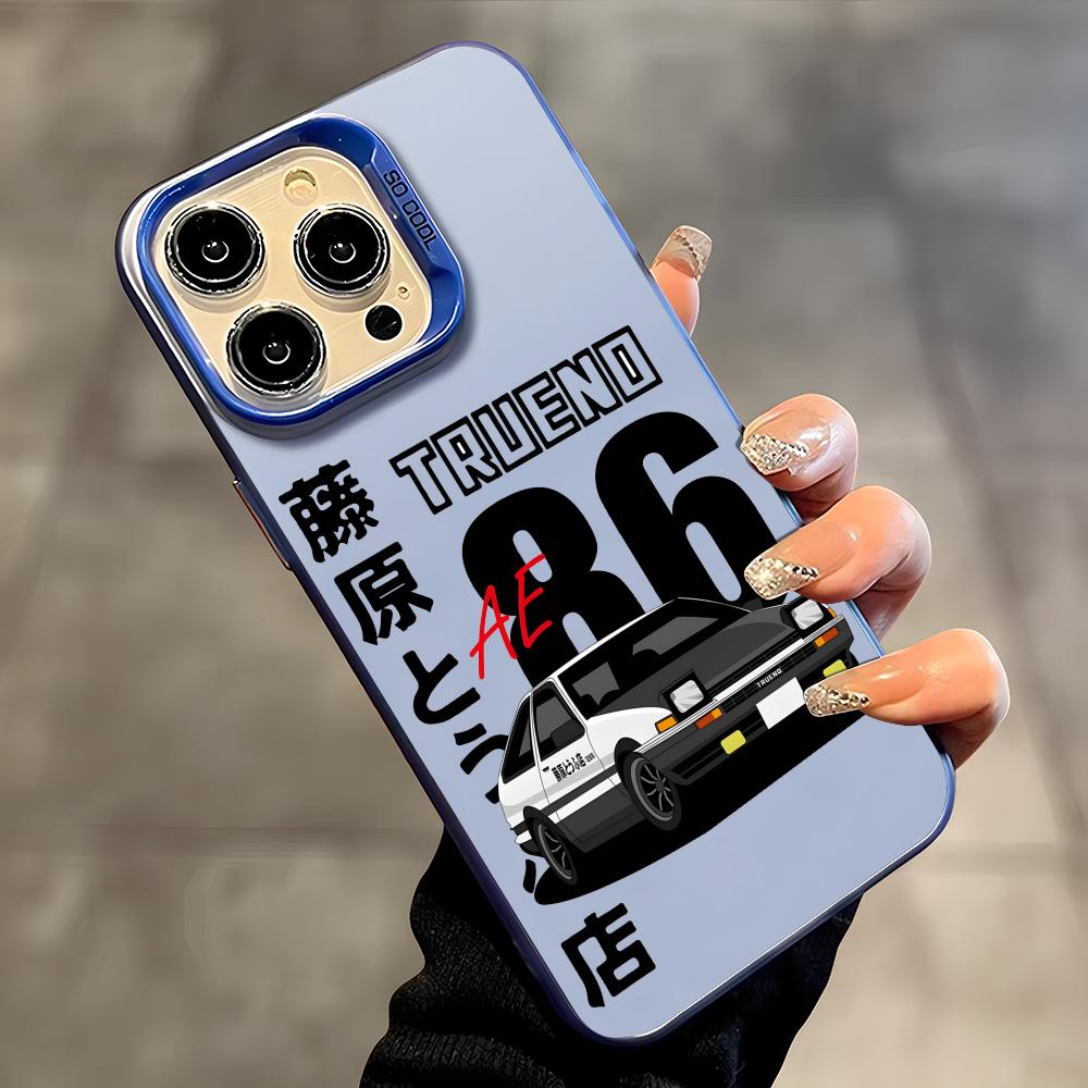 Phone Cases Anime - เคสโทรศัพท์ลายอนิเมะ I-Initial D AE86 สำหรับ iPhone