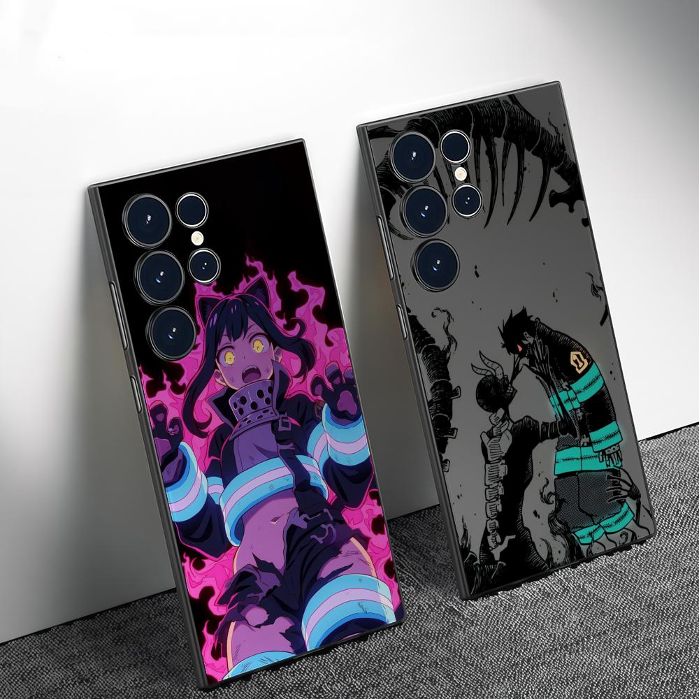 Phone Cases Anime - อะนิเมะเอฟ-ไฟร์ฟอร์ซเคสโทรศัพท์สำหรับซัมซุงกาแล็กซี่ S26 S25 S24 S22 S23