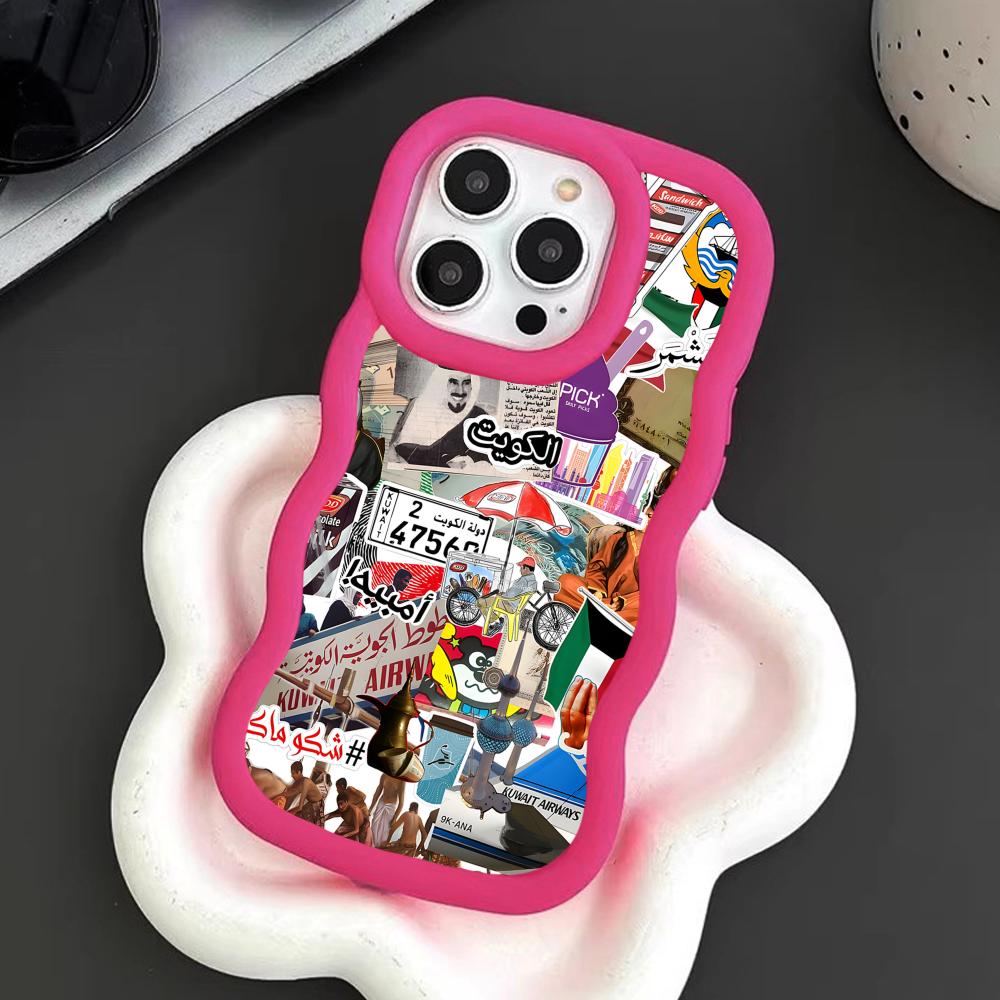 Phone Cases Kuwait - เคสโทรศัพท์ลายธงชาติคูเวตสำหรับ iPhone 18 17 16 15