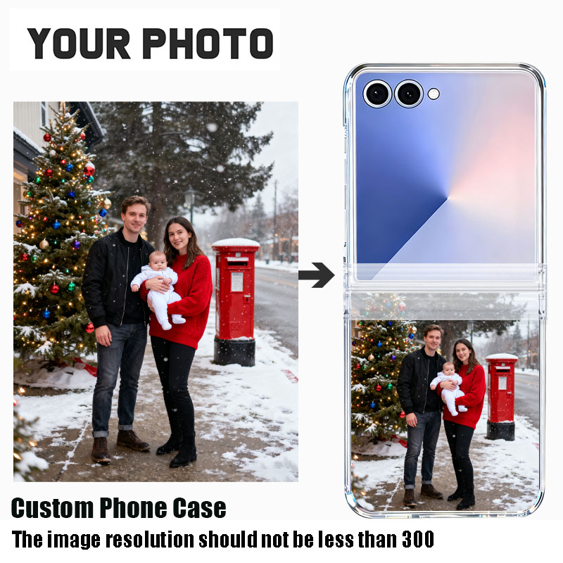 Phone Cases With Pictures - เคสโทรศัพท์แบบพับได้ DIY ปรับแต่งรูปภาพได้เอง สำหรับ Samsung Galaxy