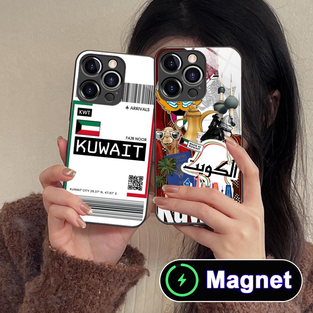 Phone Cases Kuwait - เคสโทรศัพท์ลายธงชาติคูเวตสำหรับ iPhone 18 17 16 15