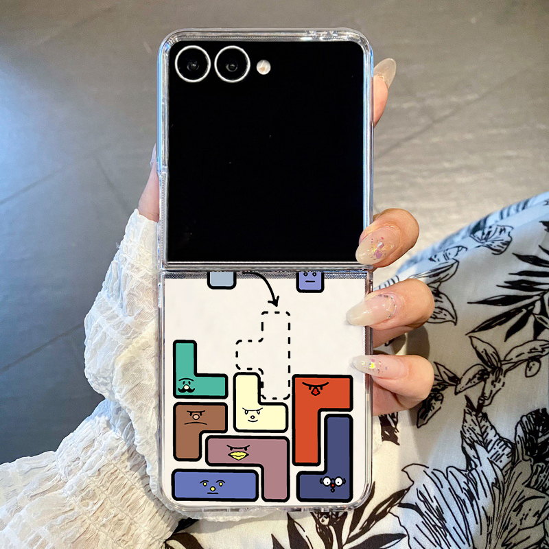 Phone Cases Z Fold 4 - เคสโทรศัพท์ลาย Tetris Cup สำหรับ Samsung Galaxy