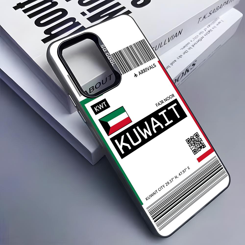 Phone Cases Kuwait - เคสโทรศัพท์ลายธงชาติคูเวตสำหรับ Samsung Galaxy S26 S25 S24