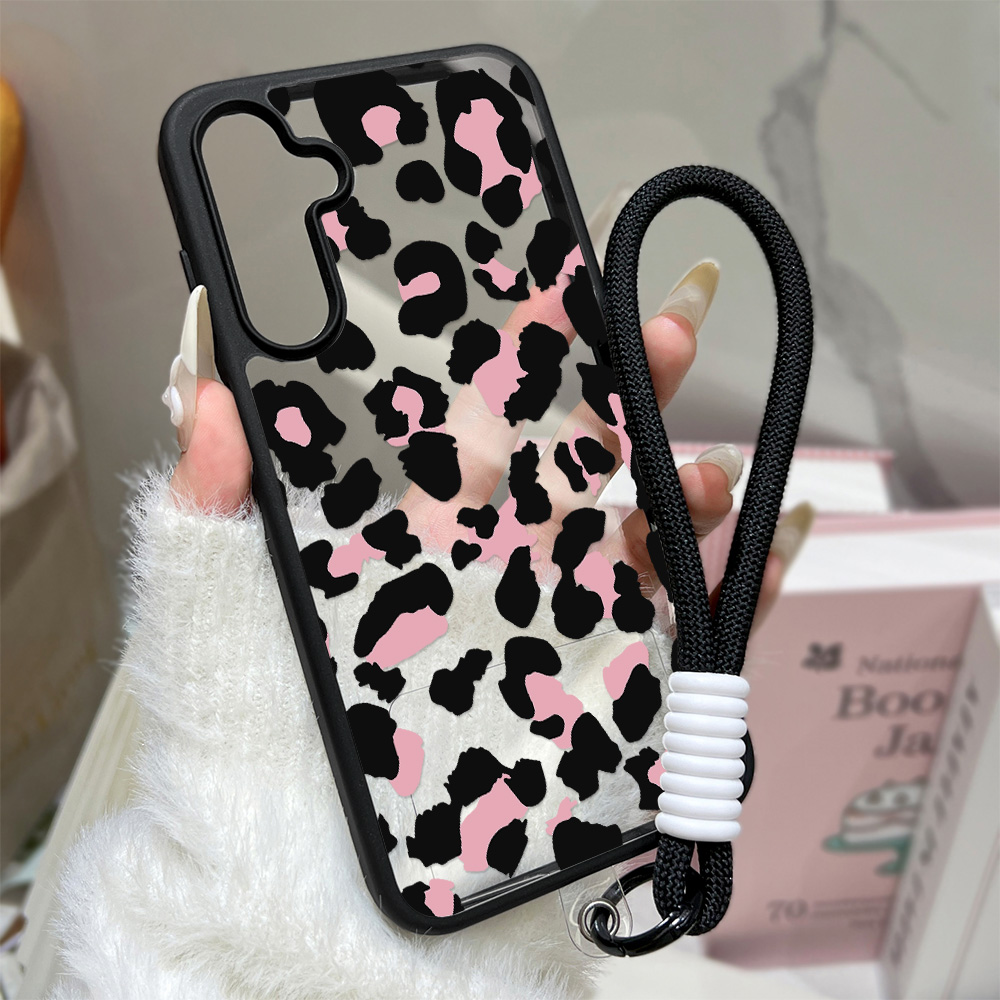 Phone Cases Leopard Print - เคสโทรศัพท์ลายเสือดาวสำหรับ Samsung Galaxy S25 S26 Ultra