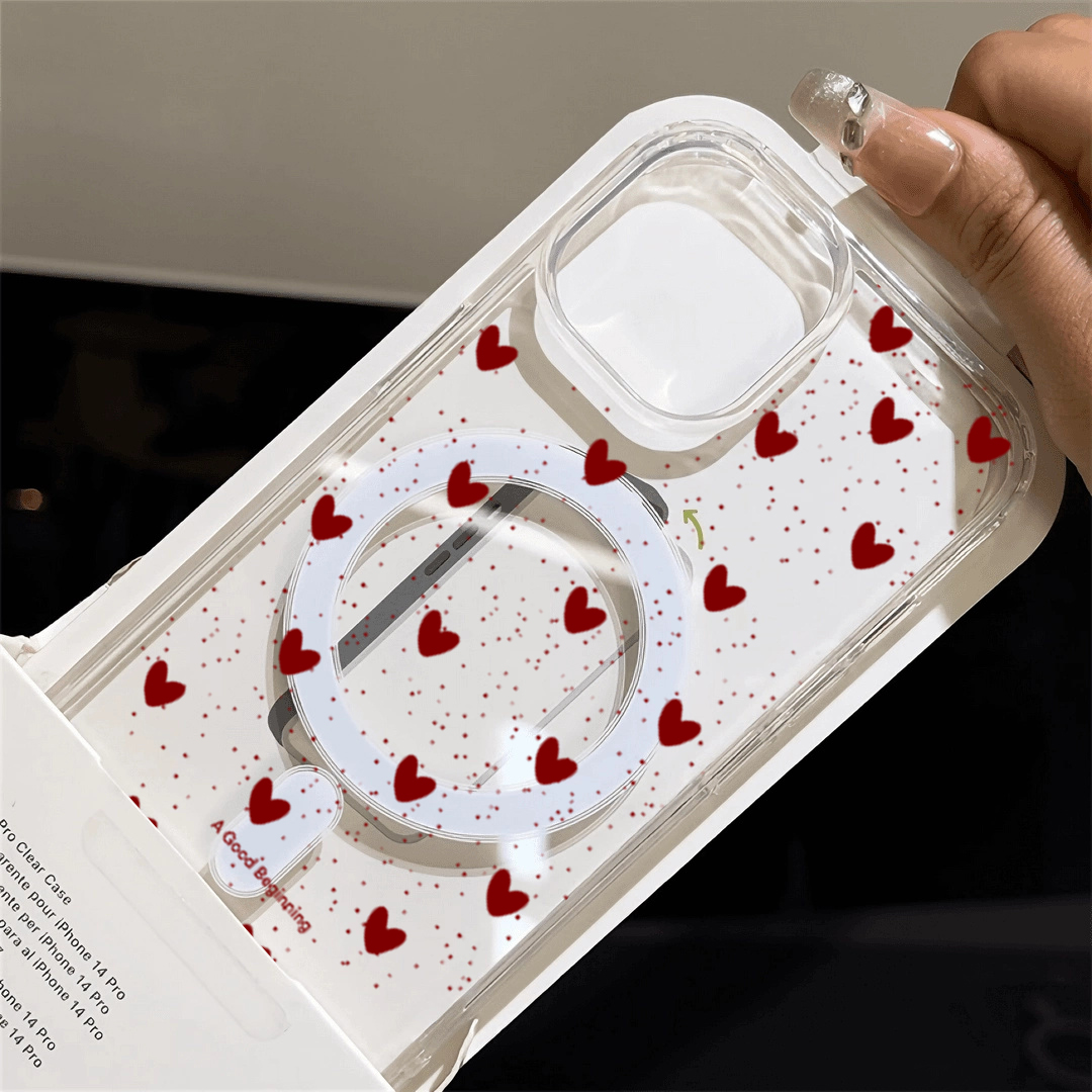 INS เรดเลิฟฮาร์ท เซ็กซี่เคสซิล - Clear Magsafe Case บทวิจารณ์และราคา