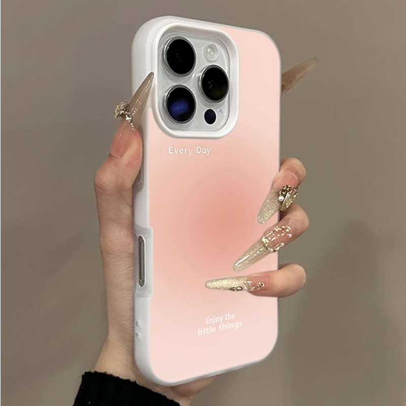เคสโทรศัพท์ลายไล่เฉดสีชมพูสำหร - Phone Cases Like Loopy บทวิจารณ์และราคา