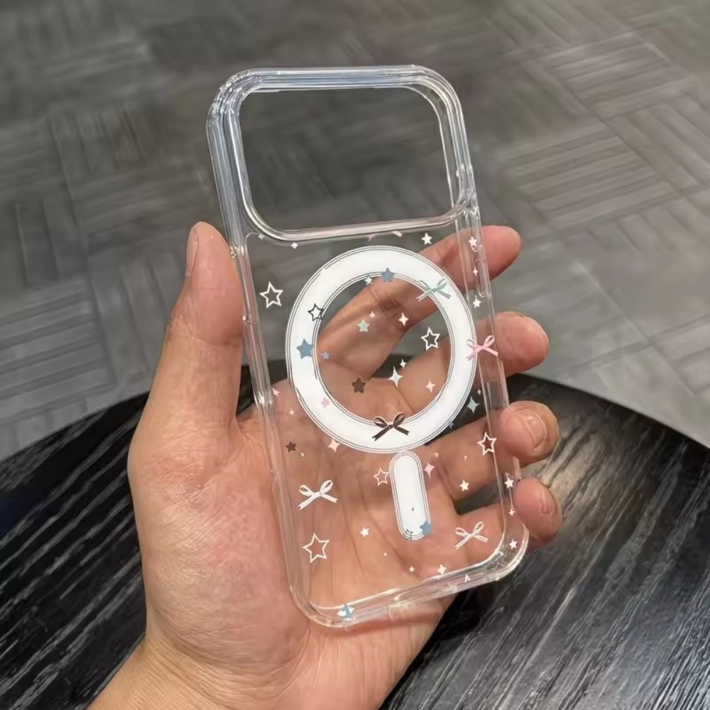 เคสโทรศัพท์ใสลายดาวโบว์ สำหรับ - Clear Magsafe Case บทวิจารณ์และราคา