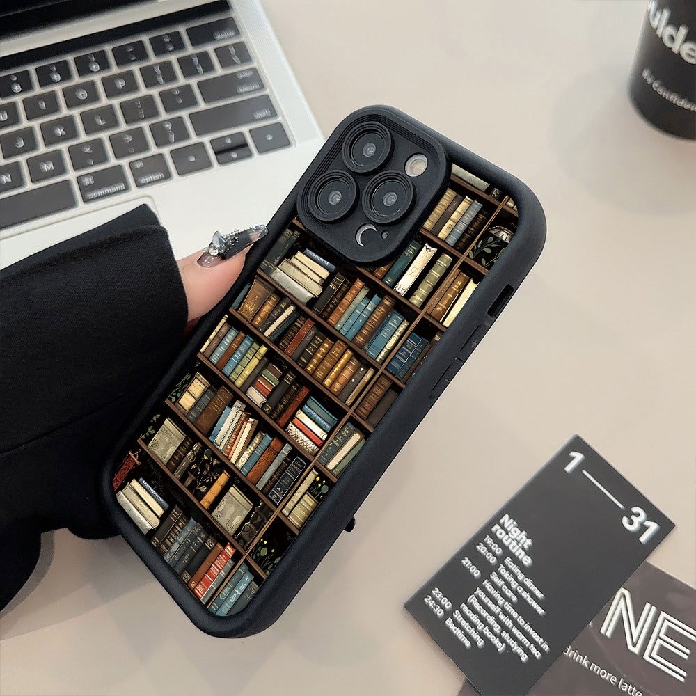 เคสโทรศัพท์ลายชั้นวางหนังสือสุ - Phone Cases Iphone 17 Pro บทวิจารณ์และราคา
