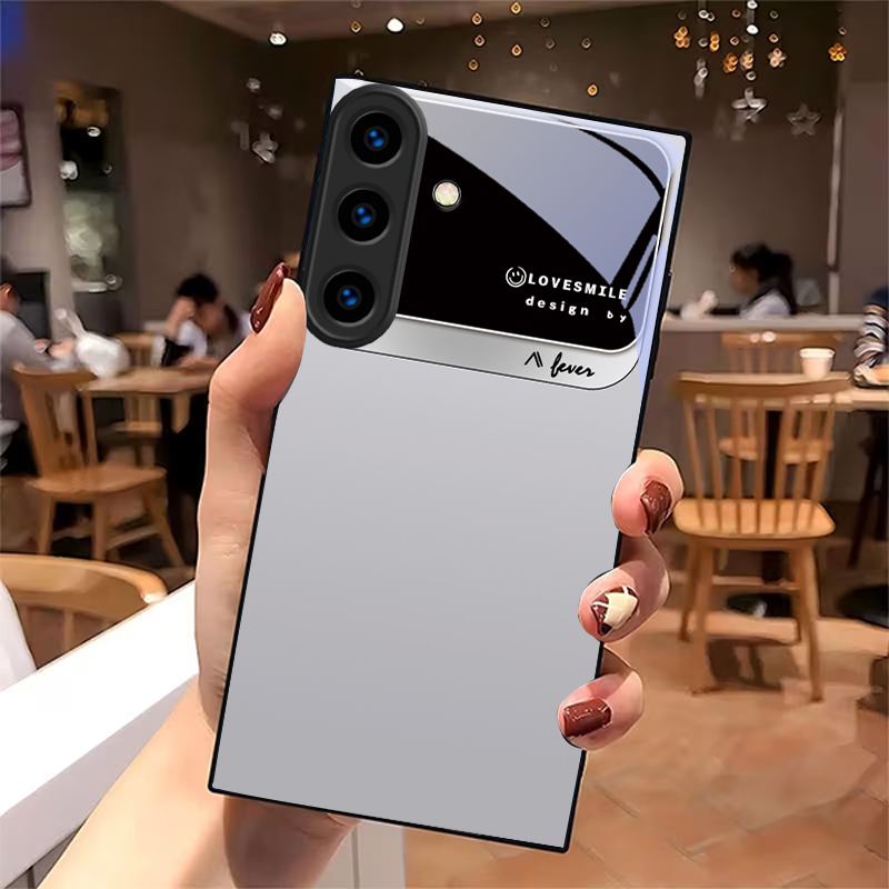 เคสโทรศัพท์แก้วสีดำลายโมโนโครม - Phone Cases Typo บทวิจารณ์และราคา