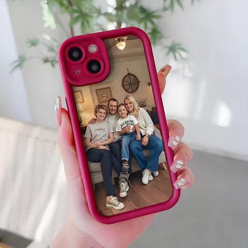 เคสซิลิโคนแบบด้านสำหรับ iPhone - Phone Cases With Pictures บทวิจารณ์และราคา