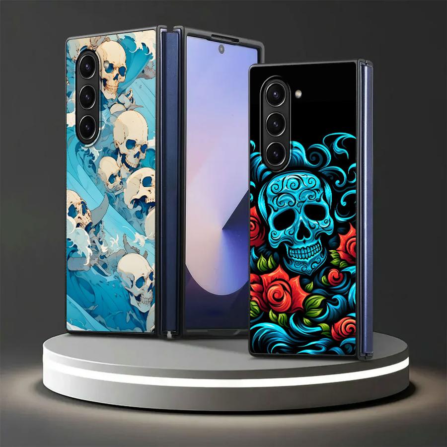 Skull Art สําหรับ Samsung Gala - Phone Cases Z Fold 4 บทวิจารณ์และราคา