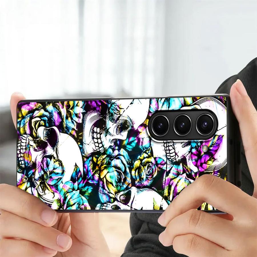 Skull Art สําหรับ Samsung Gala - Phone Cases Z Fold 4 บทวิจารณ์และราคา