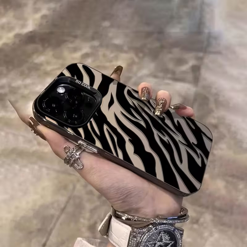 เคสกันกระแทก IMD ลายม้าลายสีดำ - Phone Cases Like Loopy บทวิจารณ์และราคา
