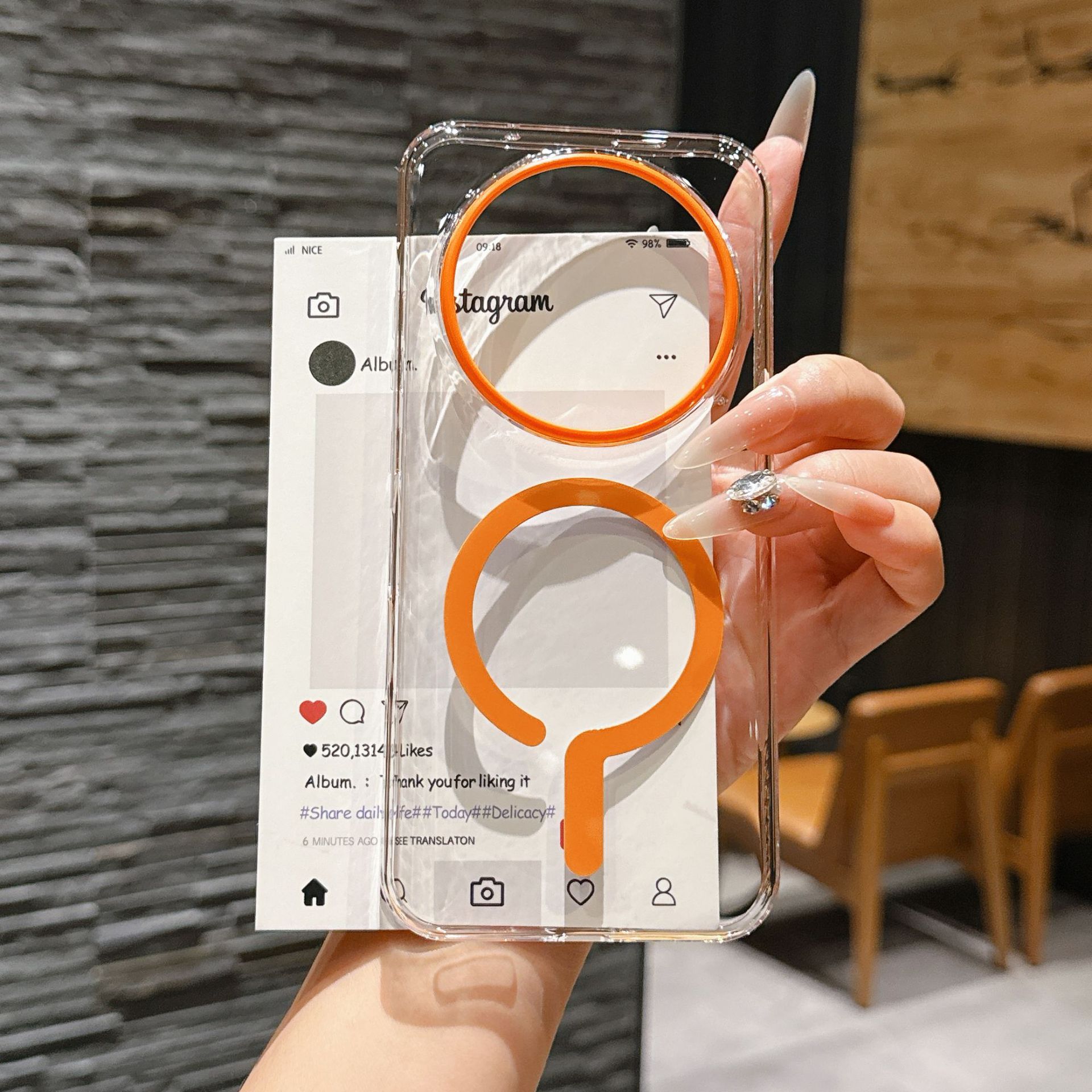 แฟชั่นหรูหรา HD เคสโทรศัพท์โปร - Clear Magsafe Case บทวิจารณ์และราคา