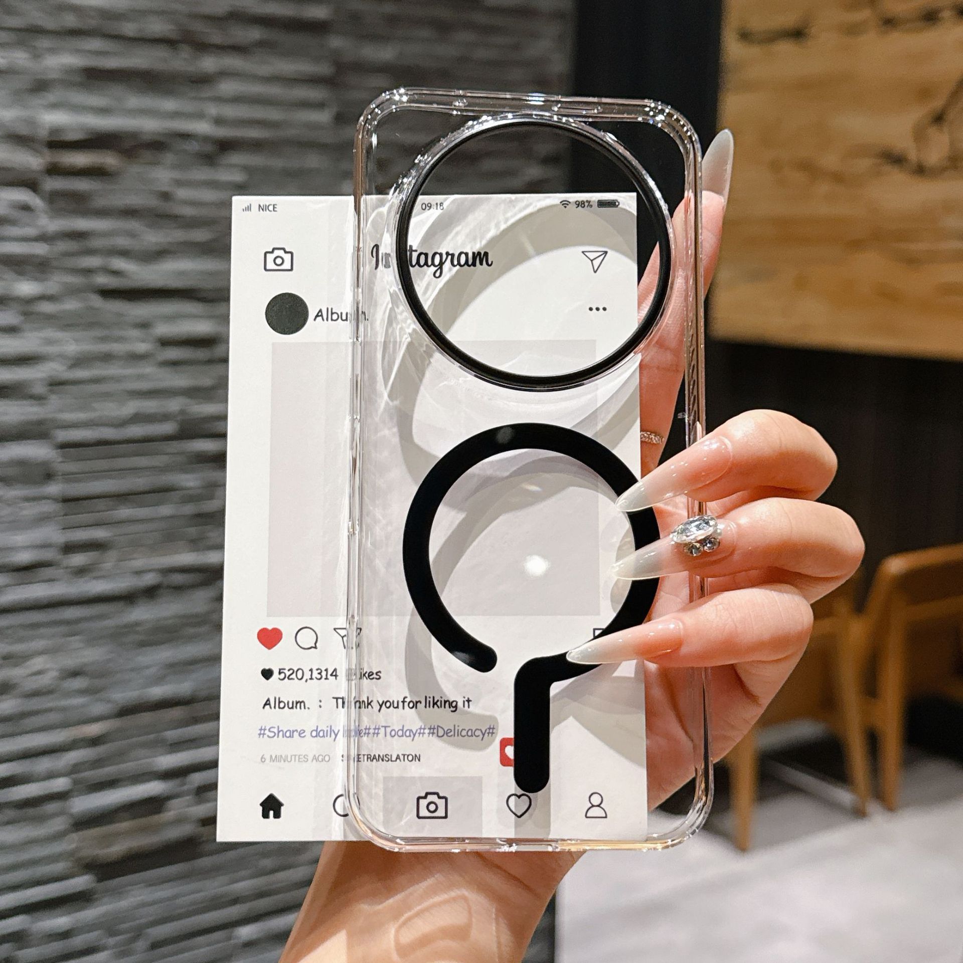 แฟชั่นหรูหรา HD เคสโทรศัพท์โปร - Clear Magsafe Case บทวิจารณ์และราคา