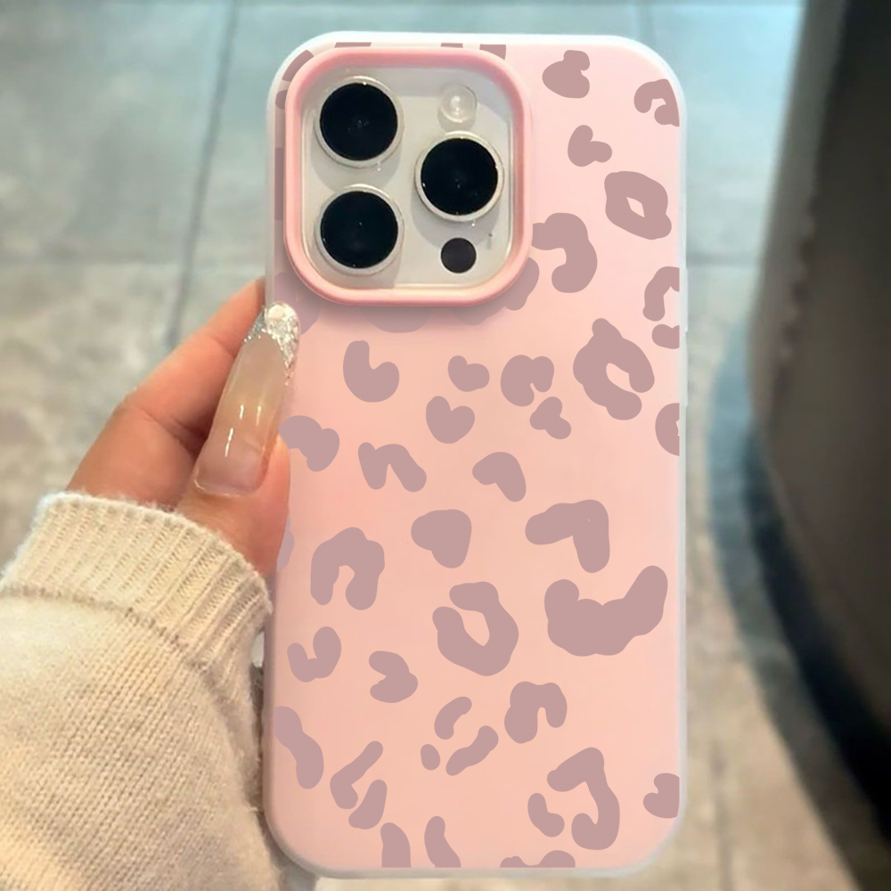 เคสโทรศัพท์ซิลิโคนลายเสือดาวสี - Phone Cases Leopard Print บทวิจารณ์และราคา