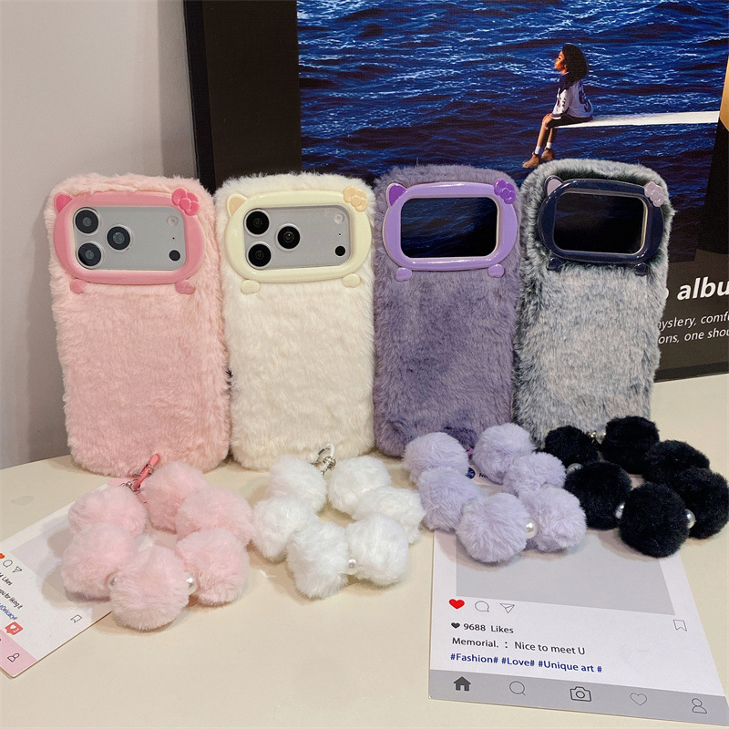 เคสโทรศัพท์ขนเฟอร์สีพื้นสุดหรู - Phone Cases Iphone 17 Pro บทวิจารณ์และราคา