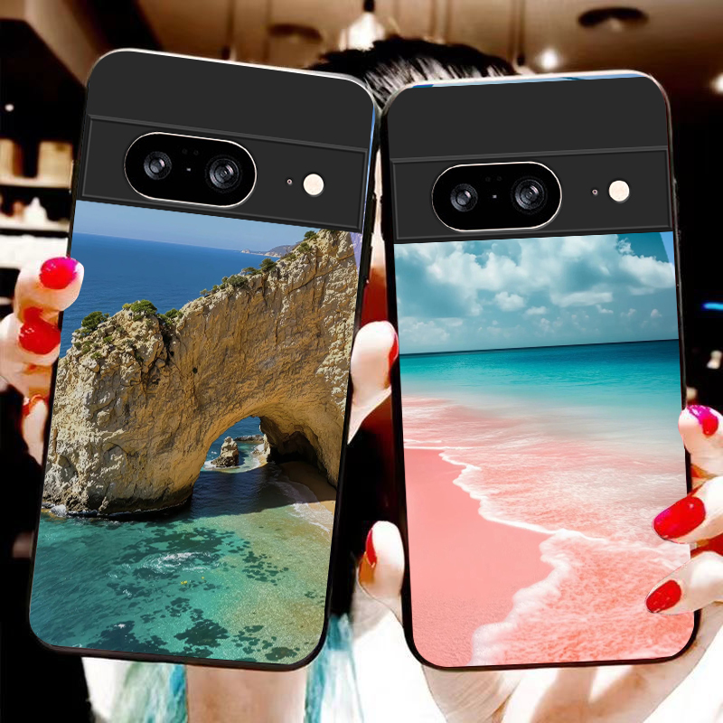 ทิวทัศน์พระอาทิตย์ตกชายฝั่งสำห - Phone Cases Google Pixel 7 บทวิจารณ์และราคา
