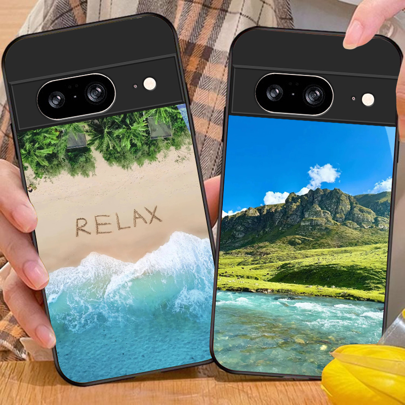 ทิวทัศน์พระอาทิตย์ตกชายฝั่งสำห - Phone Cases Google Pixel 7 บทวิจารณ์และราคา