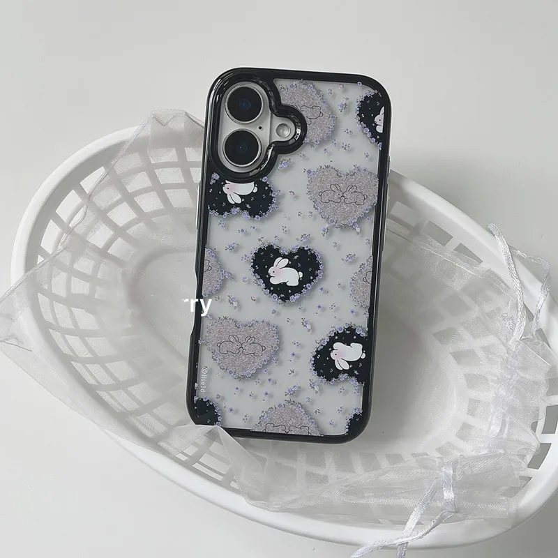 เคสโทรศัพท์อะคริลิกลายกระต่ายด - Phone Cases Korean บทวิจารณ์และราคา