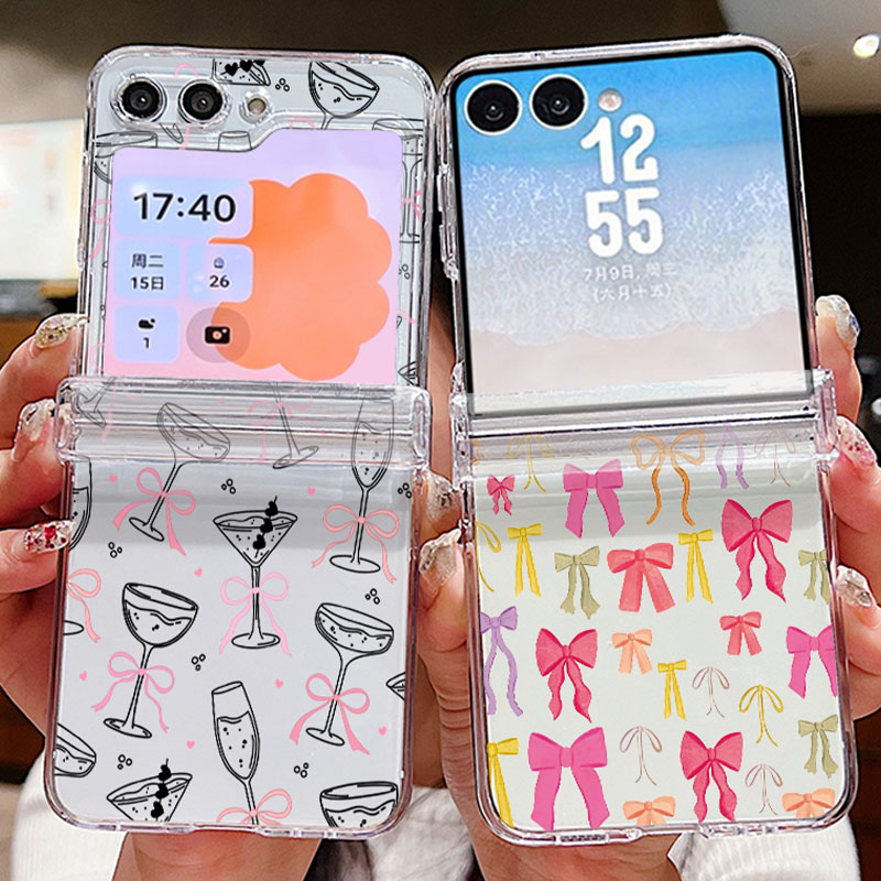 เคสโทรศัพท์พับได้ลายโบว์สีสันส - Phone Cases Z Fold 4 บทวิจารณ์และราคา