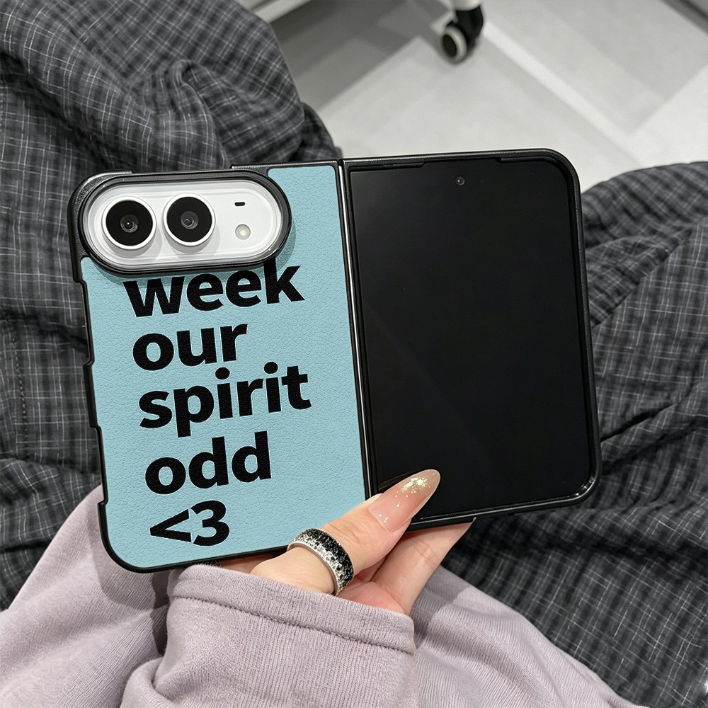 เคสโทรศัพท์แบบพับได้รุ่นใหม่ W - Phone Cases Typo บทวิจารณ์และราคา