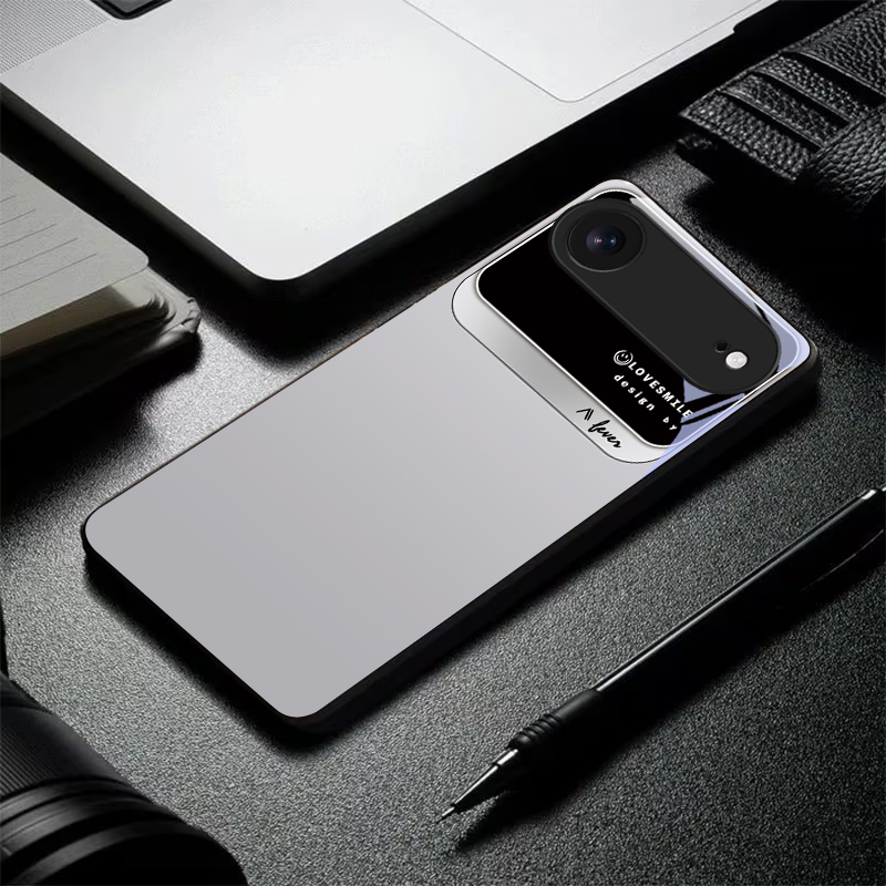 เคสโทรศัพท์กระจกสีดำลายโมโนโคร - Phone Cases Typo บทวิจารณ์และราคา