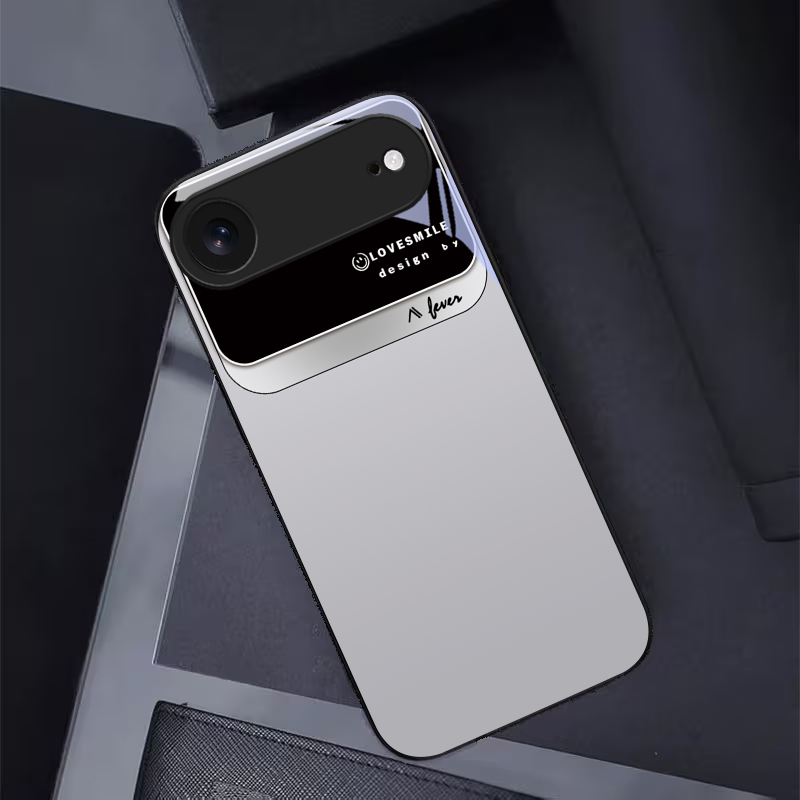 เคสโทรศัพท์กระจกสีดำลายโมโนโคร - Phone Cases Typo บทวิจารณ์และราคา