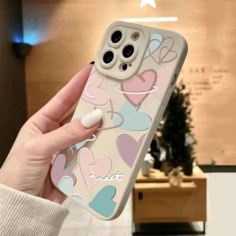 เคสโทรศัพท์ TPU นุ่มลายหัวใจให - Phone Cases Drop Proof บทวิจารณ์และราคา