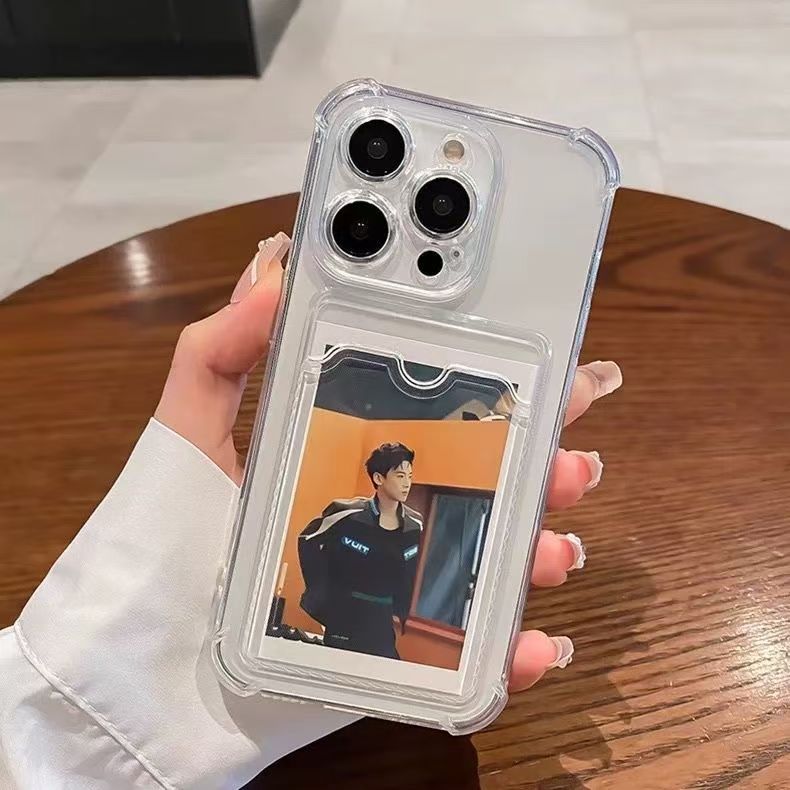 เคสใส่บัตรรูปภาพ สำหรับ iPhone - Phone Cases With Pictures บทวิจารณ์และราคา