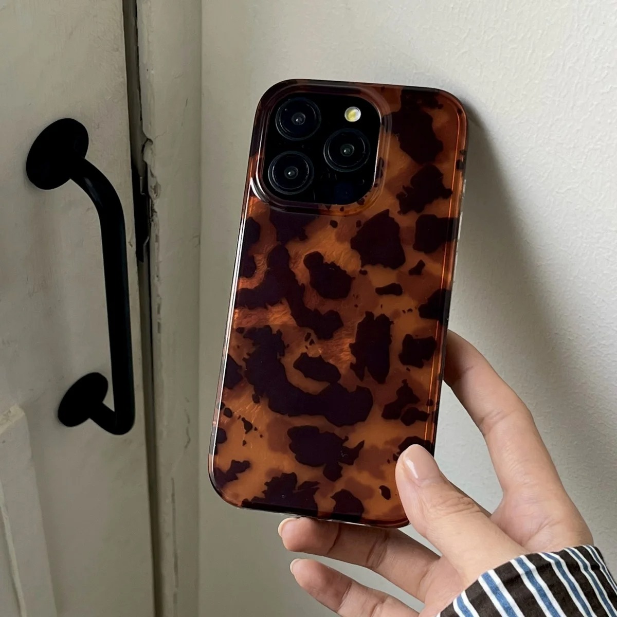เคสโทรศัพท์ลายอำพันย้อนยุคแบบเ - Phone Cases Leopard Print บทวิจารณ์และราคา