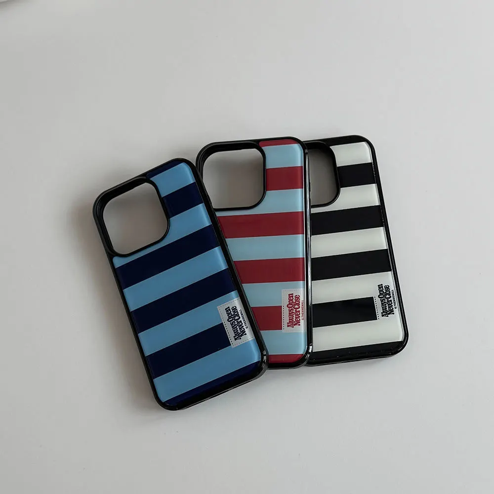 เคสโทรศัพท์ลายทางสีสันสดใสแบบเ - Phone Cases Korean บทวิจารณ์และราคา