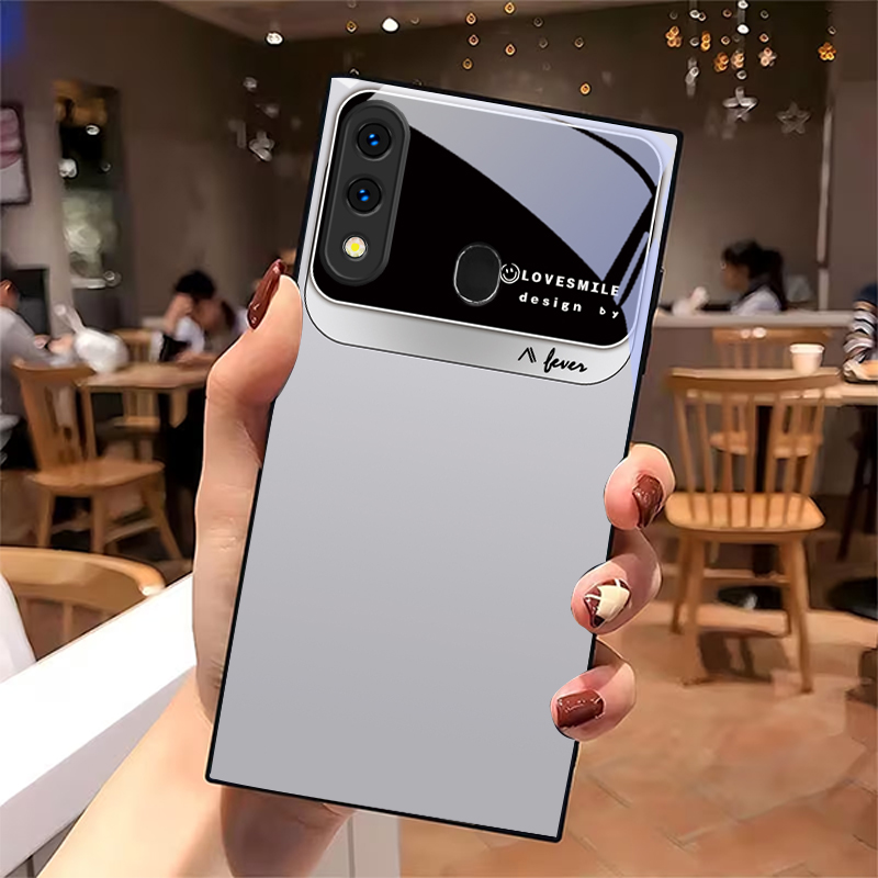 เคสโทรศัพท์แก้วสีดำลายโมโนโครม - Phone Cases Typo บทวิจารณ์และราคา