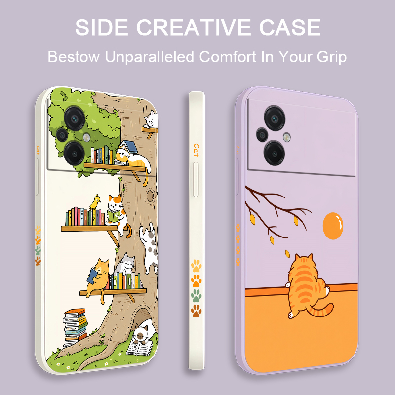 เคสโทรศัพท์ลายการ์ตูนสัตว์แมว  - Phone Cases Drop Proof บทวิจารณ์และราคา