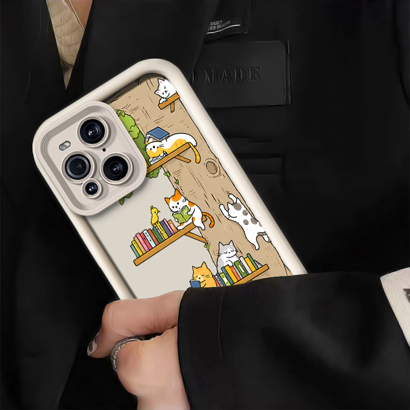 เคสโทรศัพท์ลายการ์ตูนสัตว์แมว  - Phone Cases Drop Proof บทวิจารณ์และราคา