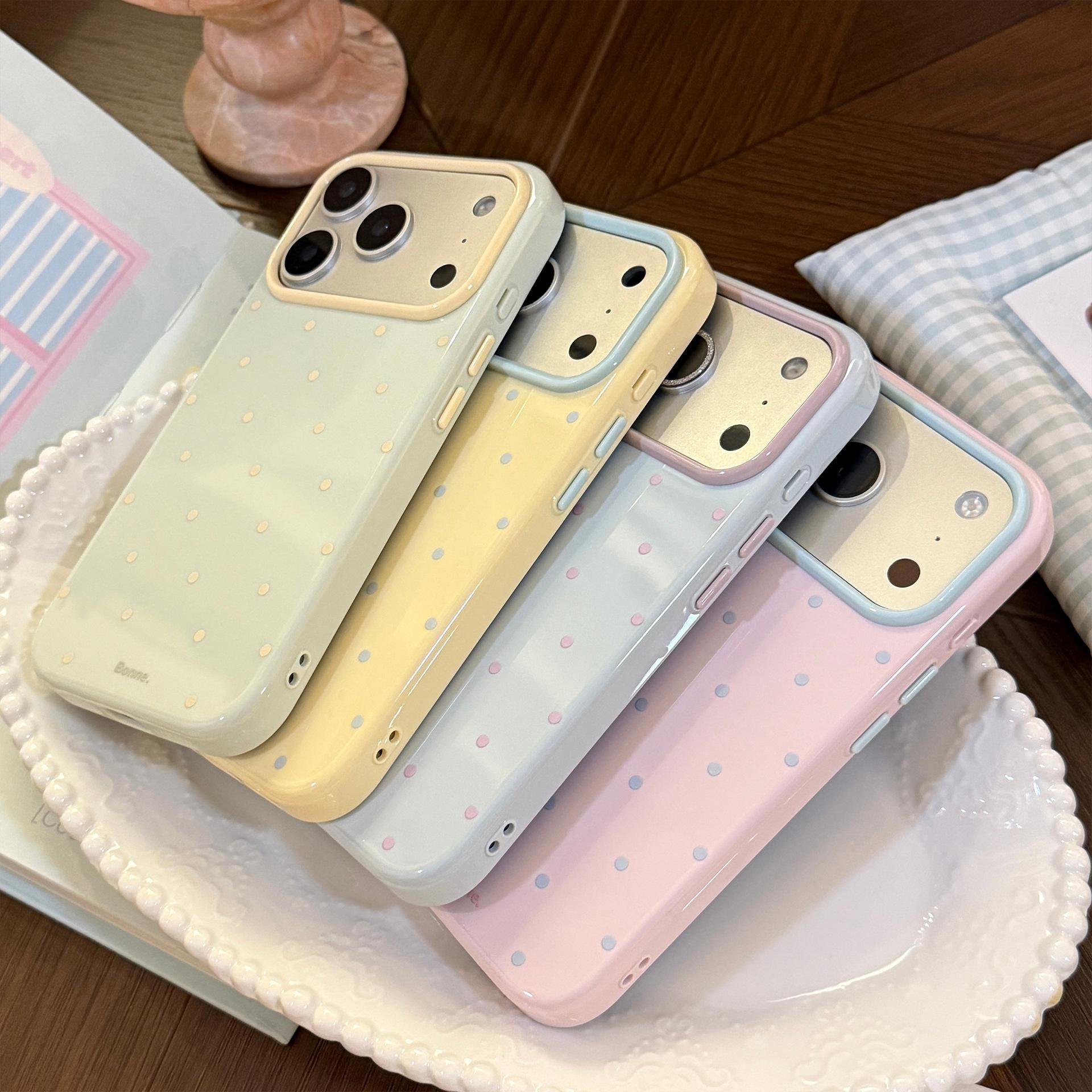เคสโทรศัพท์ TPU นุ่มลายจุดสีลู - Phone Cases Korean บทวิจารณ์และราคา
