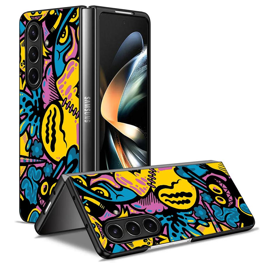 การ์ตูน Graffiti Design สําหรั - Phone Cases Z Fold 4 บทวิจารณ์และราคา