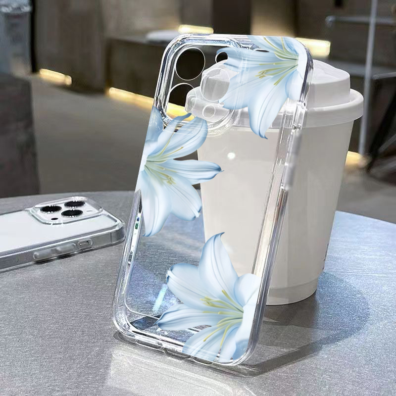 เคสโทรศัพท์ลายดอกลิลลี่สีขาวสุ - Phone Cases Iphone 17 Pro บทวิจารณ์และราคา