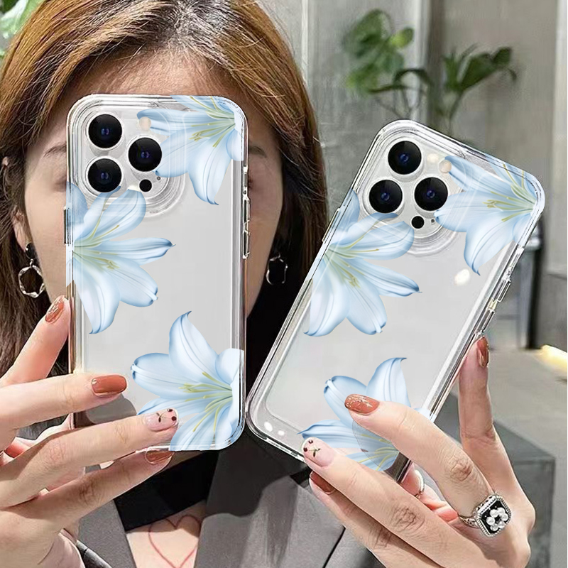 เคสโทรศัพท์ลายดอกลิลลี่สีขาวสุ - Phone Cases Iphone 17 Pro บทวิจารณ์และราคา