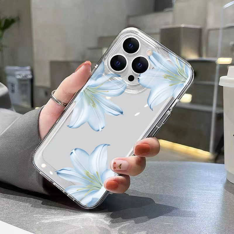 เคสโทรศัพท์ลายดอกลิลลี่สีขาวสุ - Phone Cases Iphone 17 Pro บทวิจารณ์และราคา
