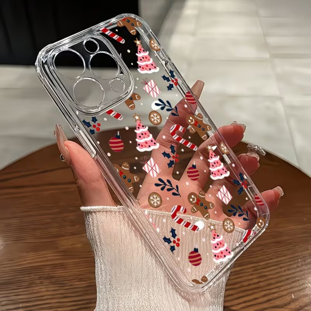 เคสโทรศัพท์ใสลายคริสต์มาส สำหร - Phone Cases Drop Proof บทวิจารณ์และราคา