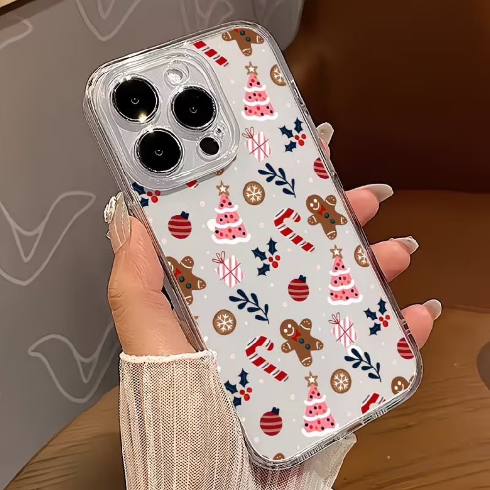 เคสโทรศัพท์ใสลายคริสต์มาส สำหร - Phone Cases Drop Proof บทวิจารณ์และราคา