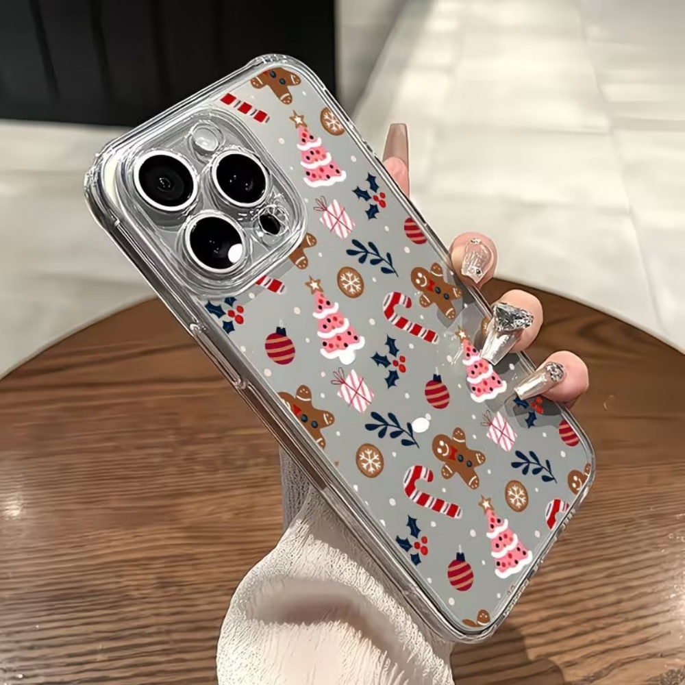 เคสโทรศัพท์ใสลายคริสต์มาส สำหร - Phone Cases Drop Proof บทวิจารณ์และราคา