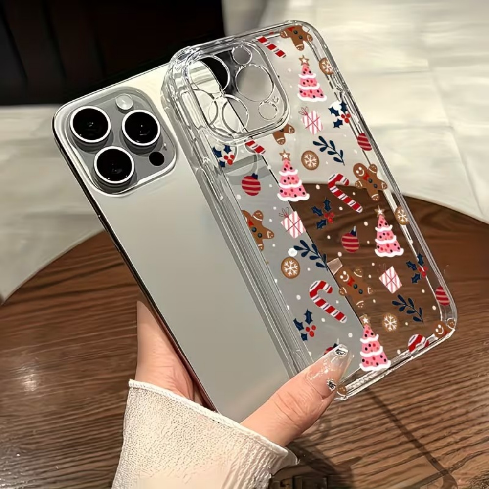 เคสโทรศัพท์ใสลายคริสต์มาส สำหร - Phone Cases Drop Proof บทวิจารณ์และราคา