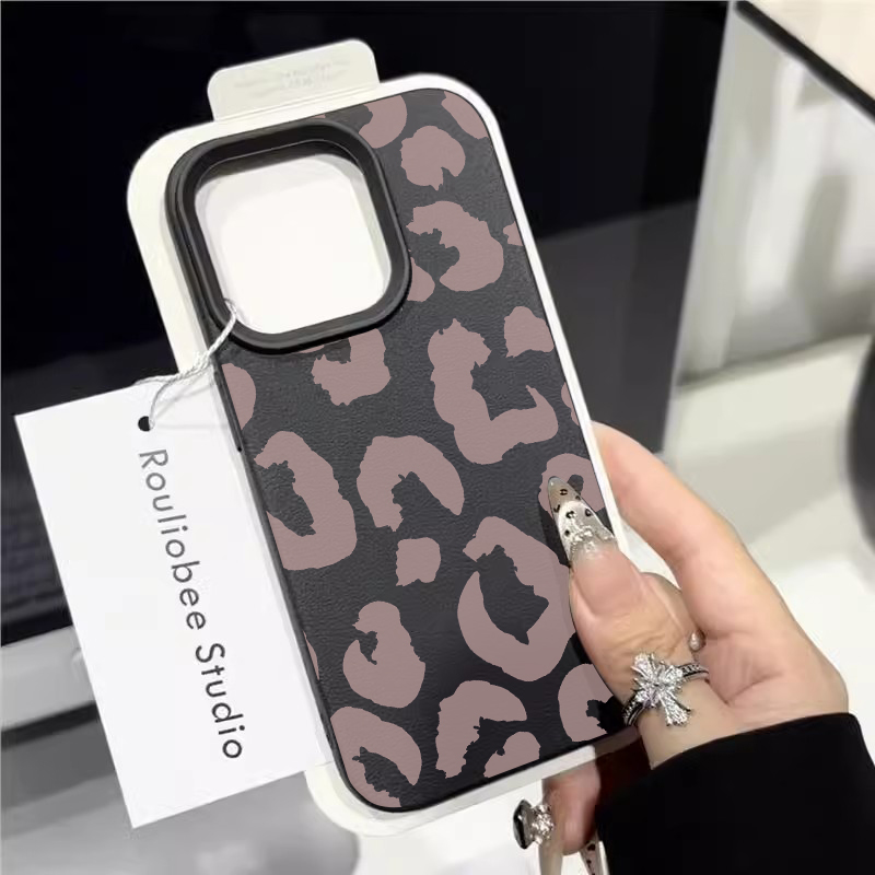 เคสซิลิโคนสำหรับ iPhone 17 15  - Phone Cases Leopard Print บทวิจารณ์และราคา