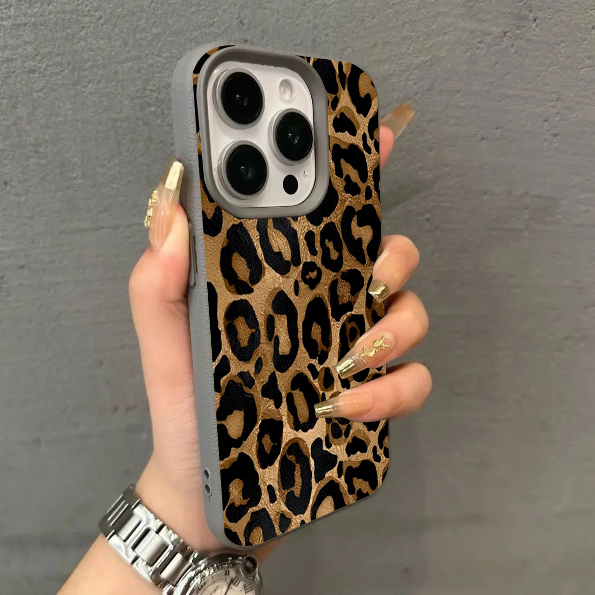 เคสโทรศัพท์ลายเสือดาวสีน้ำตาล  - Phone Cases Leopard Print บทวิจารณ์และราคา